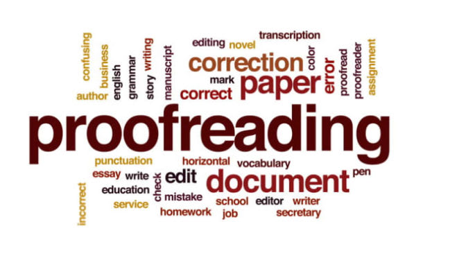 proofreading and editing online